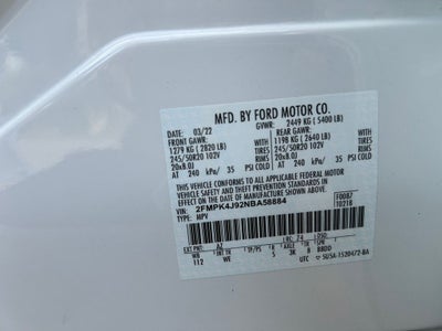 2022 Ford Edge ST Line