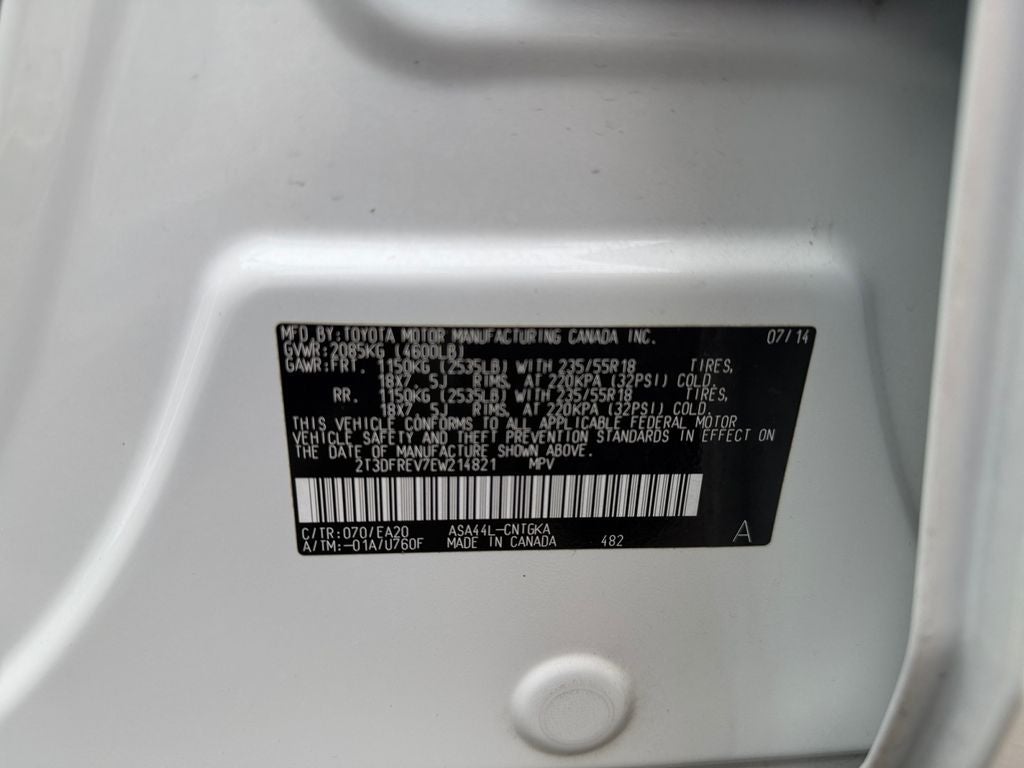 2014 Toyota RAV4 Limited