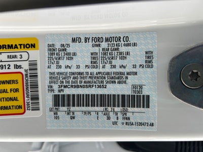 2025 Ford Bronco Sport Big Bend