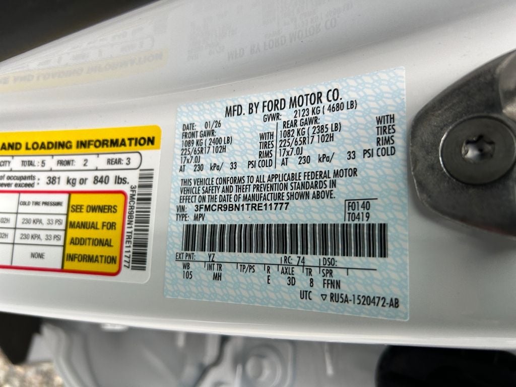 2026 Ford Bronco Sport Big Bend INTRANSIT