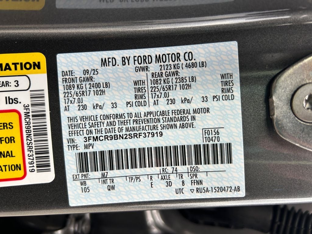 2025 Ford Bronco Sport Big Bend