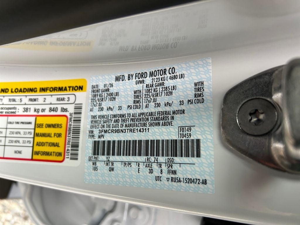 2026 Ford Bronco Sport Big Bend INTRANSIT