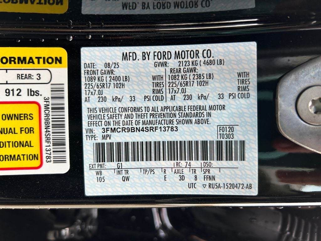 2025 Ford Bronco Sport Big Bend