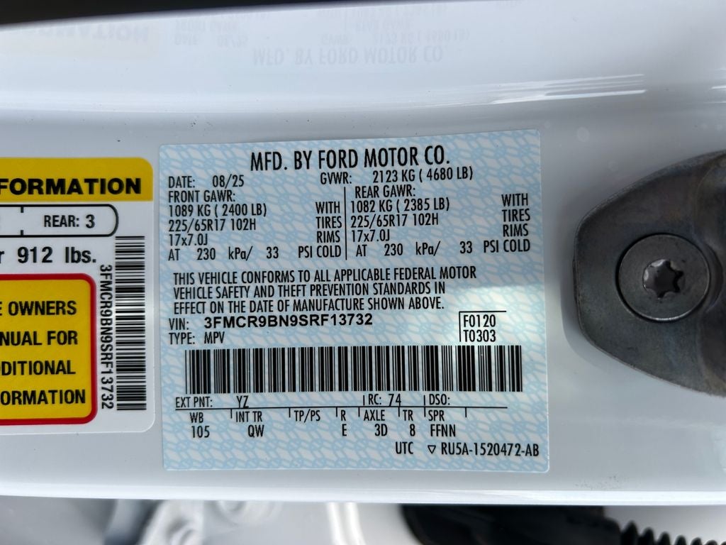 2025 Ford Bronco Sport Big Bend