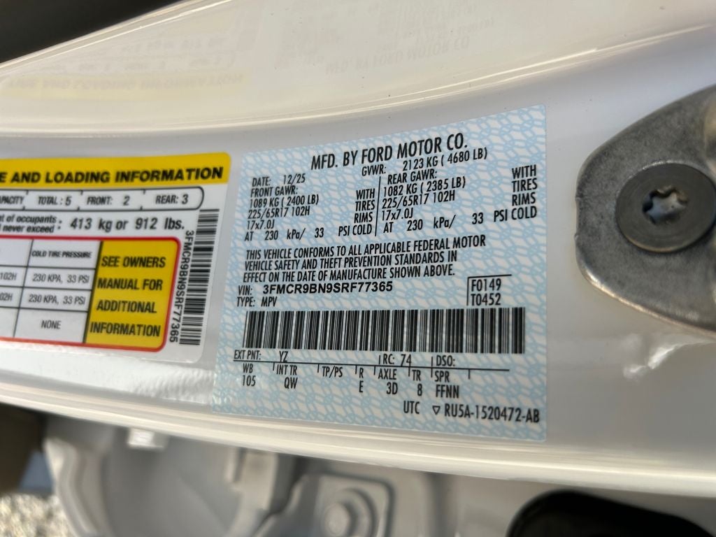 2025 Ford Bronco Sport Big Bend