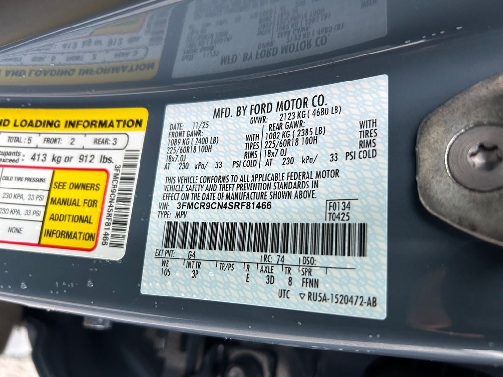 2025 Ford Bronco Sport Outer Banks