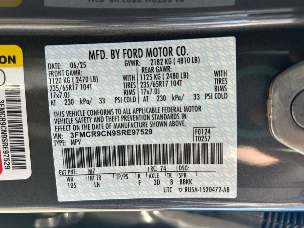 2025 Ford Bronco Sport Outer Banks