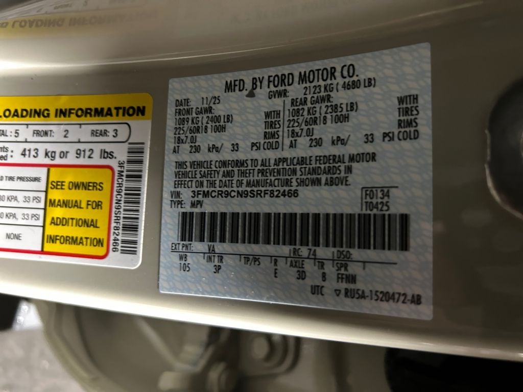 2025 Ford Bronco Sport Outer Banks