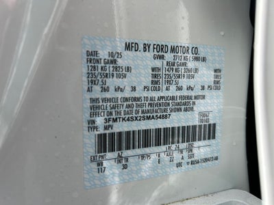 2025 Ford Mustang Mach-E GT