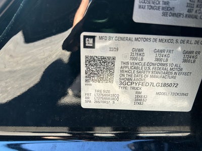 2020 Chevrolet Silverado 1500 LT Trail Boss