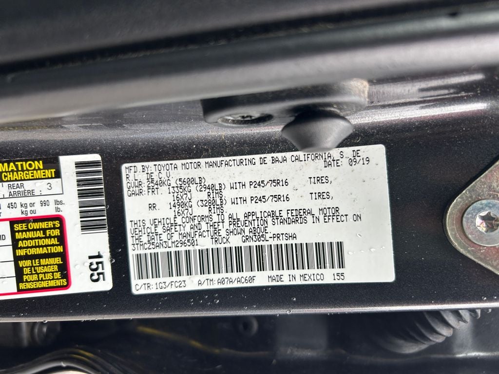 2020 Toyota Tacoma SR5 V6