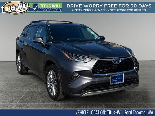 2023 Toyota Highlander Hybrid Platinum