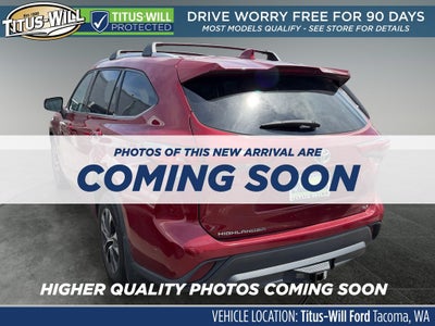 2022 Toyota Highlander Hybrid XLE