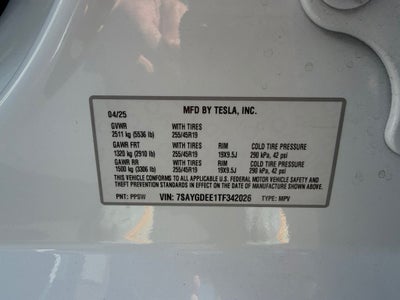2026 Tesla Model Y Base