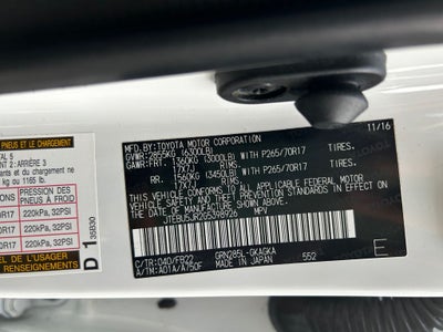 2016 Toyota 4Runner SR5