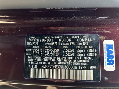 2022 Hyundai Palisade Calligraphy