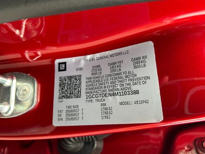 2021 Chevrolet Colorado Z71