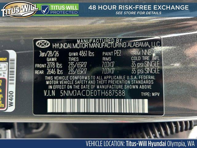 2026 Hyundai Tucson SE AWD