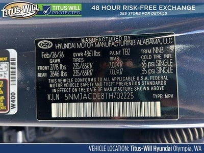 2026 Hyundai Tucson SE AWD