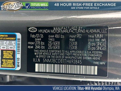 2026 Hyundai Tucson SEL AWD