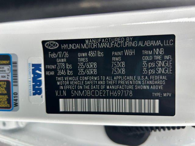 2026 Hyundai Tucson SEL AWD