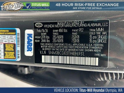 2026 Hyundai Tucson SEL AWD