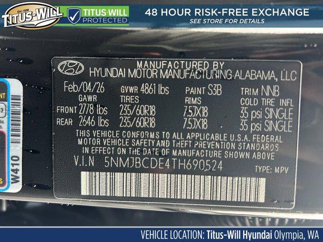 2026 Hyundai Tucson SEL AWD