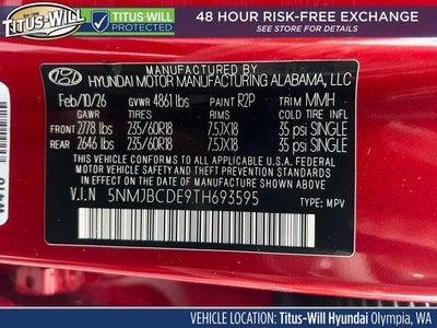 2026 Hyundai Tucson SEL AWD