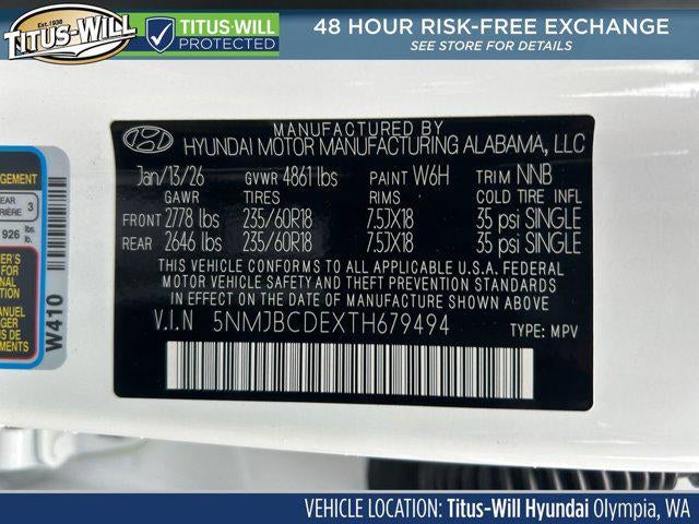 2026 Hyundai Tucson SEL AWD