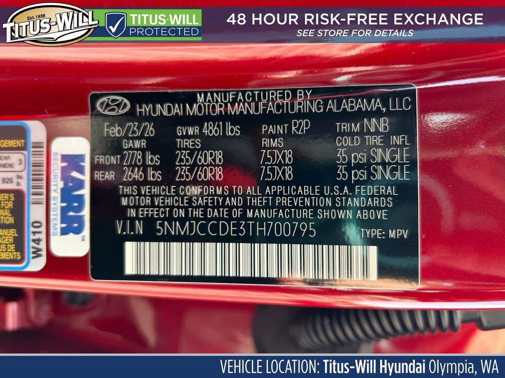 2026 Hyundai Tucson SEL Premium AWD