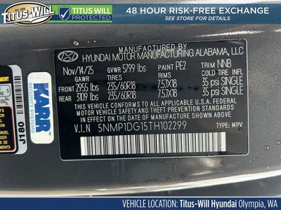 2026 Hyundai Santa Fe Hybrid SE