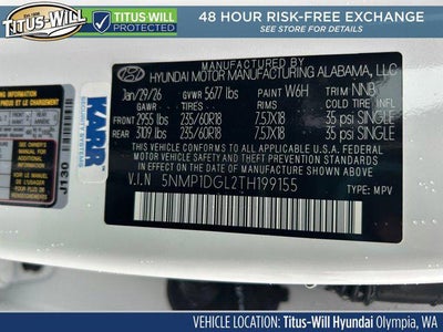 2026 Hyundai Santa Fe SE AWD