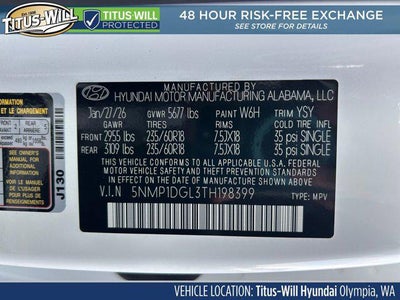 2026 Hyundai Santa Fe SE AWD