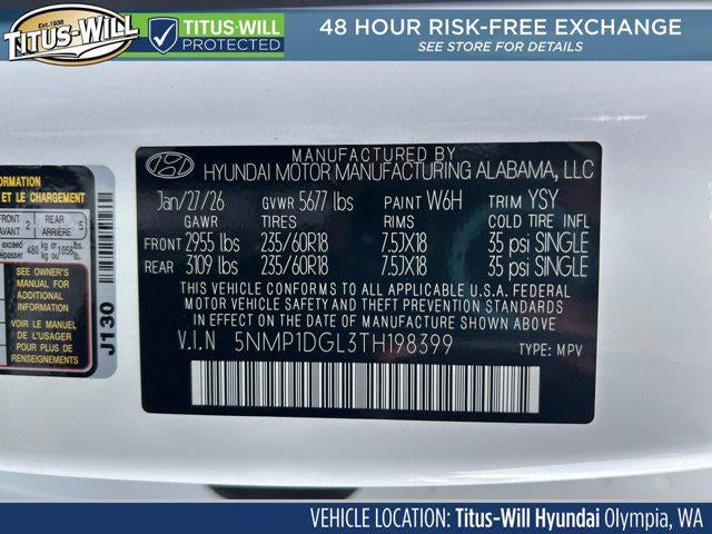 2026 Hyundai Santa Fe SE AWD