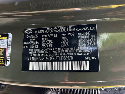 2026 Hyundai Santa Fe Hybrid SEL