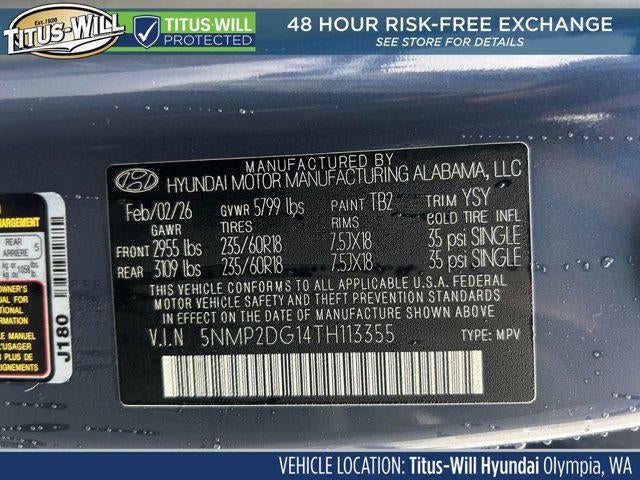 2026 Hyundai Santa Fe Hybrid SEL