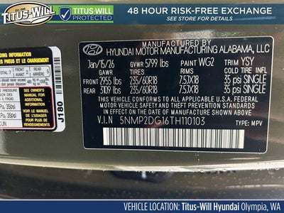 2026 Hyundai Santa Fe Hybrid SEL