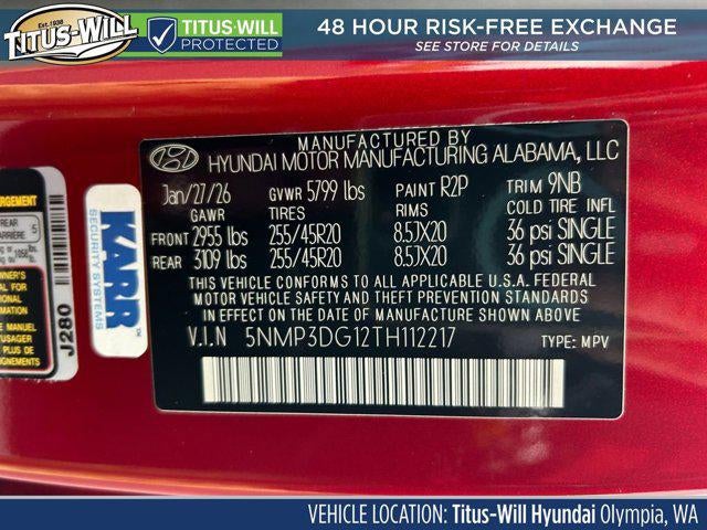 2026 Hyundai Santa Fe Hybrid Limited