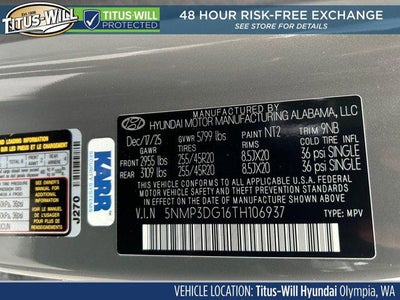 2026 Hyundai Santa Fe Hybrid Limited