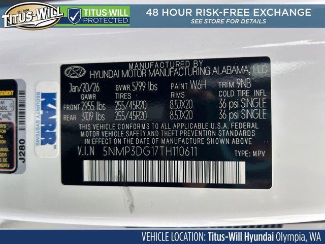 2026 Hyundai Santa Fe Hybrid Limited