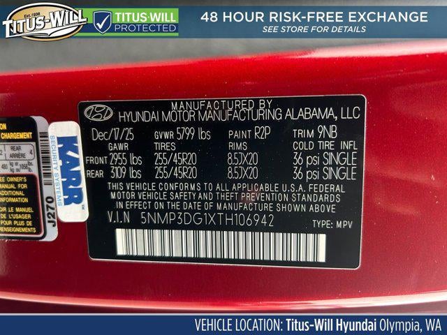 2026 Hyundai Santa Fe Hybrid Limited