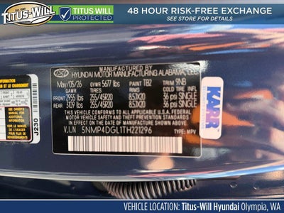 2026 Hyundai Santa Fe Limited AWD