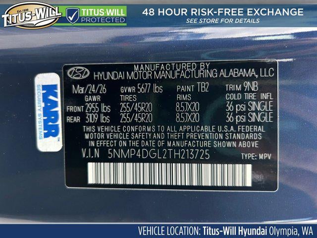 2026 Hyundai Santa Fe Limited AWD