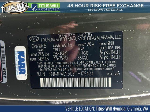 2026 Hyundai Santa Fe Limited AWD