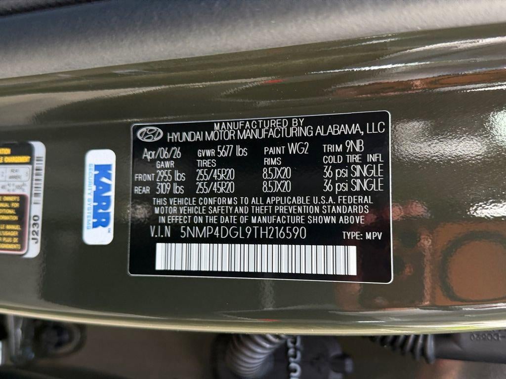 2026 Hyundai Santa Fe Limited AWD
