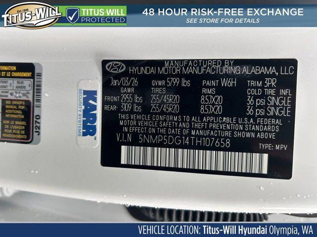 2026 Hyundai Santa Fe Hybrid Calligraphy