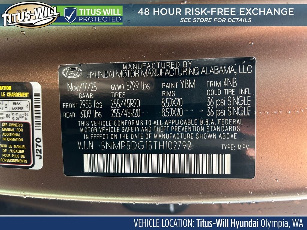 2026 Hyundai Santa Fe Hybrid Calligraphy