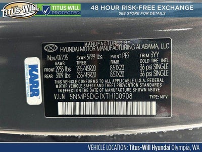 2026 Hyundai Santa Fe Hybrid Calligraphy