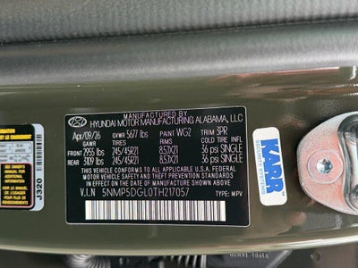 2026 Hyundai Santa Fe Calligraphy AWD
