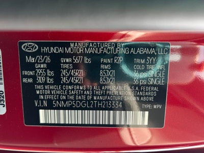 2026 Hyundai Santa Fe Calligraphy AWD